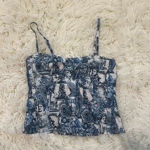 PrettyLittleThing Artistic Corset Top